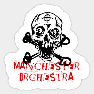 manchester orchestra glorious eyes Sticker